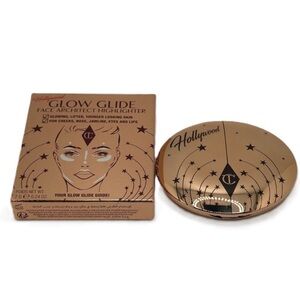 Charlotte Tilbury Hollywood Glow Glide Face Highlighter -Moonlit Glow NIB $49